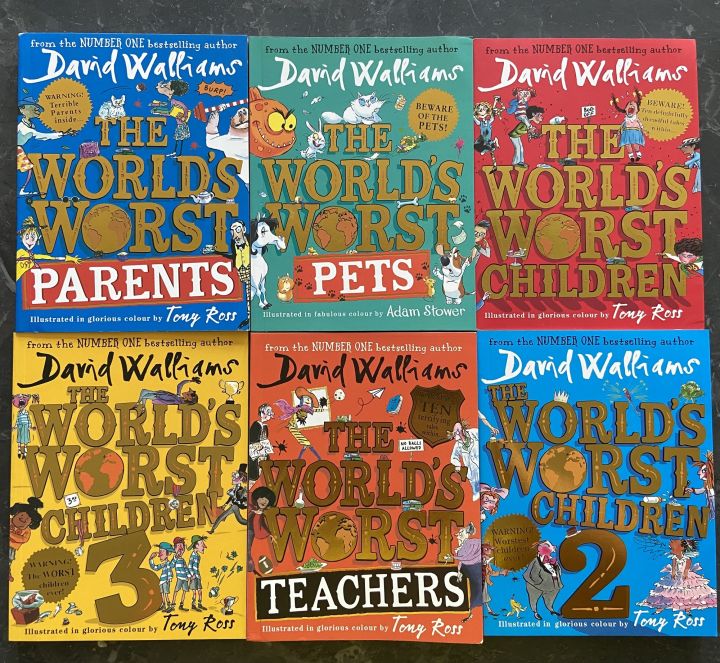 David Walliams THE WORLDS WORST CHILDREN SERIES David