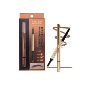 Browit By Nongchat Brow Pencil And Blending Cushion 2 IN 1 Waterproof Eyebrow Brush Thailand