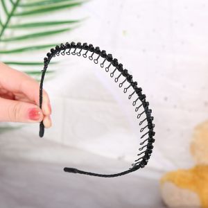 KUIBIW Băng Đô Đính Cườm Pha Lê Sắt Nhiều Màu Thời Trang Hàn Quốc Nhật Bản Cho Bé Gái Băng Đô Cài Tóc