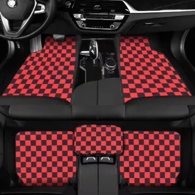 5pcs Universal Car Mat Premium Mat Carpet Universal Automotive Floor Mats汽车脚垫
