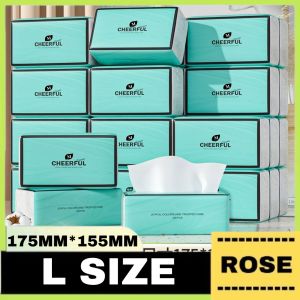 Big Size 4ply Tissue 20 Packs Tissue Soft Facial Tisu Paper / Kids Tisu Paper 4 Ply 360pcs Per Pack Tisu