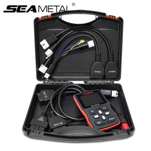 SEAMETAL Universal OBD Motorcycle Code Reader Diagnostic Tool Motors Scanner Support For SUZUKI YAMAHA HONDA BMW