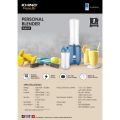Khind 0.6L Personal Blender BL601P. 