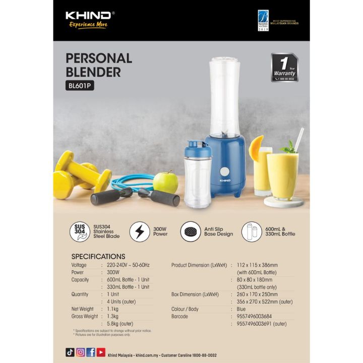 Khind%200.6L%20Personal%20Blender%20BL601P%20-%20Image%204