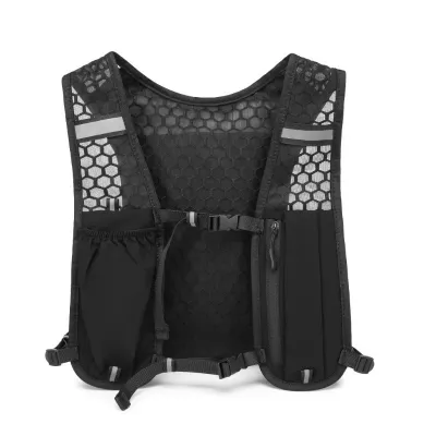 Running Hydration Vest Backpack Lightweight Waterproof Reflective Multi Pocket Hiking Cycling