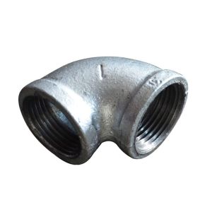 GI Pipe Fittings Galvanized 1/4" 1/2" 3/4" For Plumbing Work -NippleElbow.CouplinReducerTeeCAP
