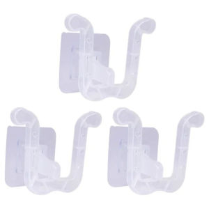 1/3 cái Dép giá tự dính phòng tắm đơn giản Dép móc thoát nước nhà vệ sinh Giá Treo Tường Phòng Ngủ lưu trữ móc Giày giá phơi