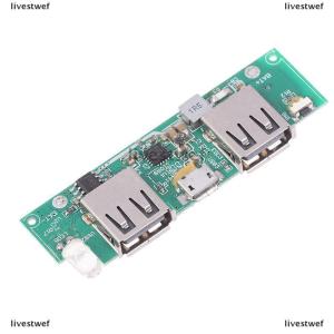 [COD] livestwef Dual USB 5V Mobile Power Motherboard EDP2339 Main Control Phone Power Bank Circuit Board With LED Light DIY Accessories