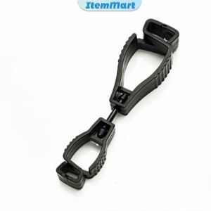 ItemMart Glove Clip Hanger Safety Glove Holder Plastic Working Clips Work Clamp Guard Multifunctional Tool 6 Colors