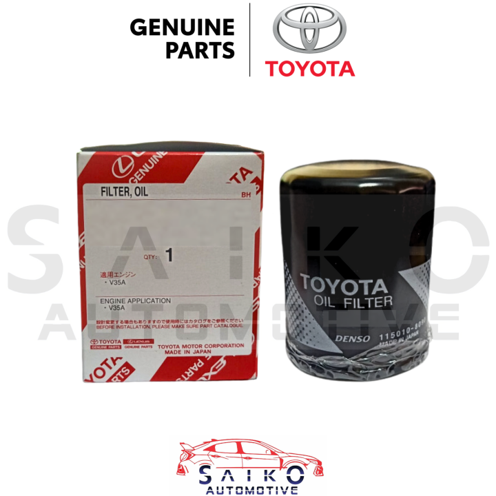 Toyota Land Cruiser LC300 2022-UP Oil Filter Genuine Toyota Parts