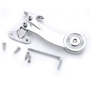 Cabinet Door Folding Lid Support Hinge Adjustable Zinc Alloy Lid Lift Up Stay Buffer Damper