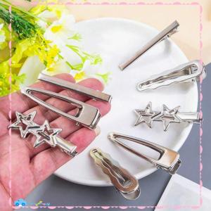 🔥【Flash Sale】🔥 ปิ่นปักผมรูปผู้หญิง8ชิ้นคลิปหนีบผมโลหะสีเงินกิ๊บหนีบผมสำหรับผู้หญิงปิ่นปักผมหน้าม้าเครื่องประดับผม