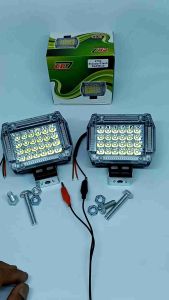 PROMO.2pcs lampu sorot LED 24 mata 3 warna LED motor mobil