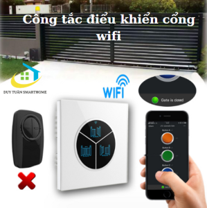 Công tắc đóng mở cổng tự động wifi tuya LT3X điều khiển từ xa qua điện thoại