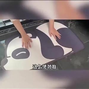 Cartoon bath mat dirt resistant slippery absorbent quick drying soft mat bathroom toilet door mat diatom mud mat