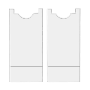 1/2 cái tường Acrylic Spacer đi văng khung rõ ràng đi văng & giường Stopper nonslip vỏ bọc đồ nội thất nút chặn đầu giường