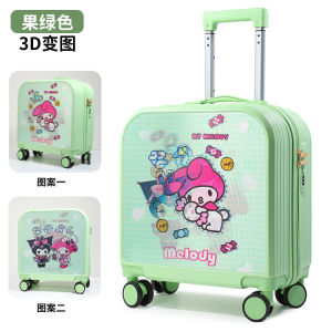 Trọng lượng nhẹ nhỏ Carry-On phong cách tươi mới 18-inch vali có bánh xe đẩy cho nam giới phụ nữ và trẻ em với một khóa