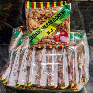 [1PACK/20PCS] Bawang Merah Goreng BJ Brambang 50gr Gurih Renyah