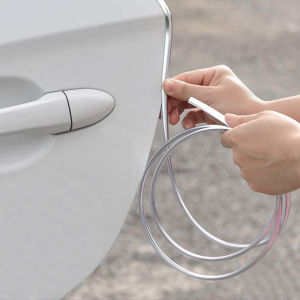 Tạo Kiểu Cho Xe Tấm Bảo Vệ Cửa Xe Dải Trang Trí Viền Cửa Xe Dải Tự Động Chống Va Chạm Cắt Tỉa Đường Chỉ Phụ Kiện Dải