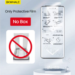 BKWHALE ฟิล์มป้องกันหน้าจอโค้ง สำหรับ Xiaomi Mi 15 Pro 14 Ultra 10 11 12 13 14 15s Pro 12X 12s Ultra Poco X7 Mix4 Redmi Note14 Pro + Note13 Pro + HD ฟิล์มนุ่มใส
