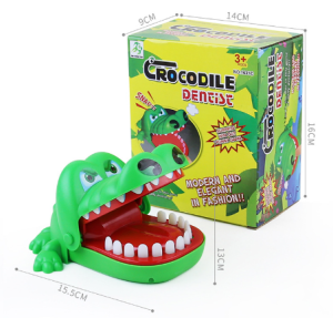 Crocodile Dentist Fun Toy Trick Game Bite Finger For Kids Parent-child Game MY286