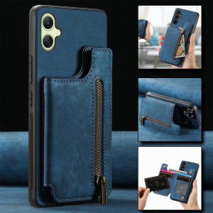 ปลอกสำหรับ Samsung Galaxy A05 A06 A07 4G 5G 2025เคสโทรศัพท์หนังป้องกันช่องใส่การ์ดแม่เหล็กกันกระแทกสำหรับ SamsungA06 SamsungA07