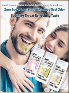 Mouthful Tea Leaves Concentration Healthy Without Burden Oral Care Products Jasmine Tea Flavor 清新口气茶含片