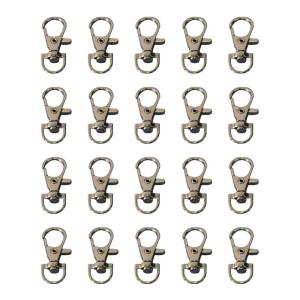 20 Packs Bird Cage Lock Clips Door Metal Hook for Fixing Rabbit Chicken Parrot Bunny Pet Cage Doors