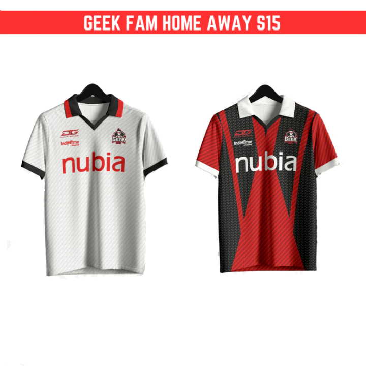 JERSEY KAOS GEEKFAM ESPORT S15 GEEK FAM INDONESIA M5 JERSEY ESPORT