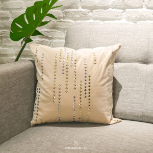 Sarung Bantal/ Cushion Cover Velvet Diamond Import 45