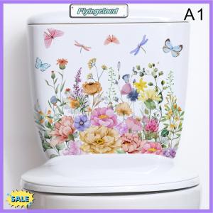 Follow Get New[FlyingC] Various Green Plants Flowers Wall Sticker Bathroom Toilet Decor Decals Living Room Cabinet Home Decoration Self Adhesive Mural