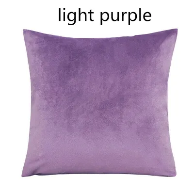 40x40 45x45 50x50 60x60 cm Square Large Velvet Plain Cushion Cover Throw Pillow Case Home Sofa Decor