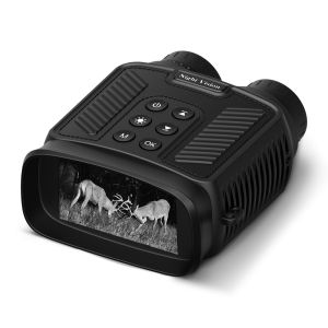 BekinTek Digital Night Vision Binoculars NVG  Goggles Rechargeable Telescope Full Dark Observe with 5000mAh Battery   8x Zoom 2.5K Video 40M Photo 3 Inches Large HD Screen for Camping Hiking Outdoor