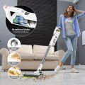 Cordless Stick Vacuum Cleaner Lightweight Brushless Cleaner 2-Speed Power Suction Laser illuminated 3-in-1 Handheld for Hardwood Floor, Carpet & Dog Hair. 