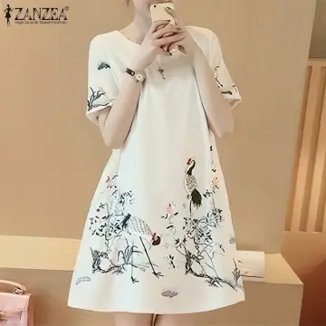 Shop Loose Mini Dress Korean Style online Sep 2024 Lazada .my