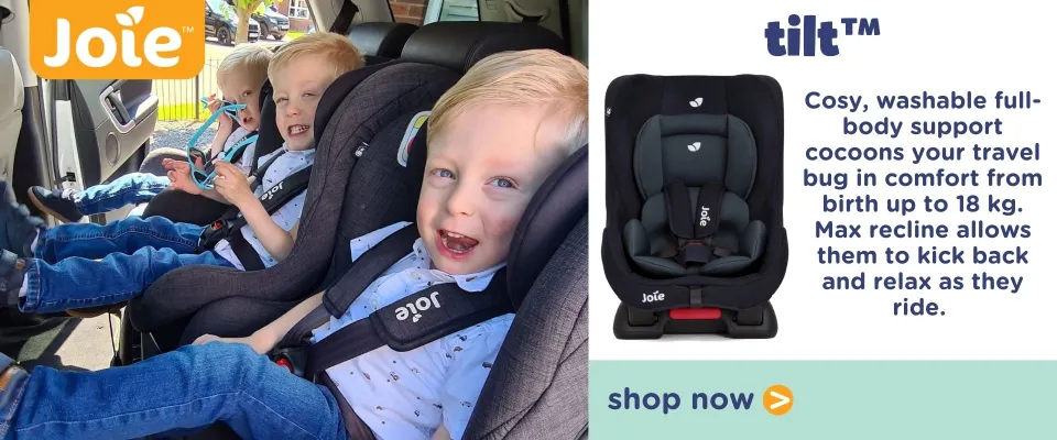 Joie Navy Blazer Tilt Car Seat Group 0 1 for Babies 0mos to 18kgs 4years