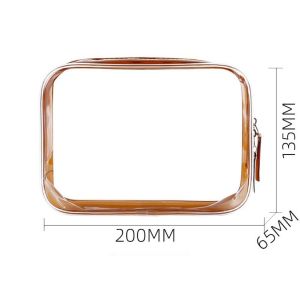 Travel Portable Storage Pouch Transparent MakeUp Cosmetic Pouch / 洗漱包新款透明防水收纳包