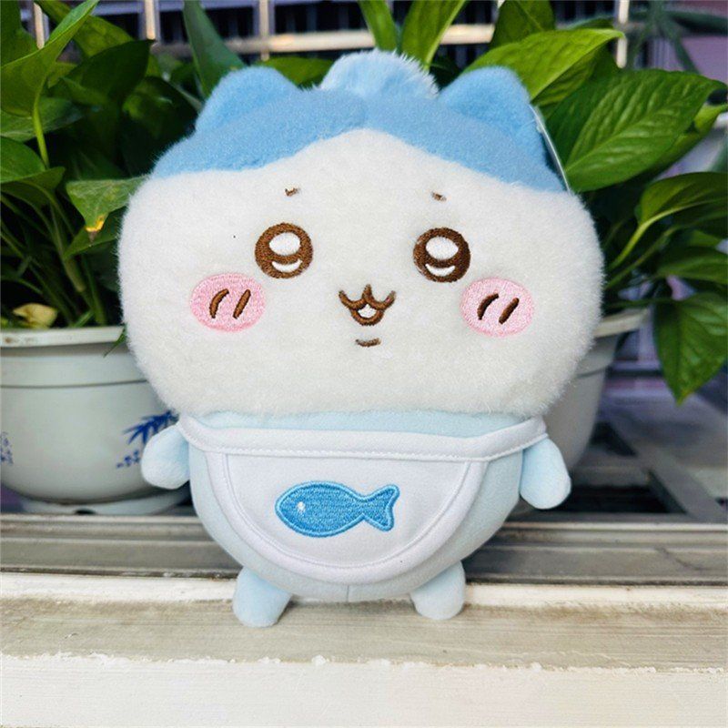 Chiikawa Sleeping Plush Pillow Usagi And Hachiware Cuddle Cushion_voghion.com