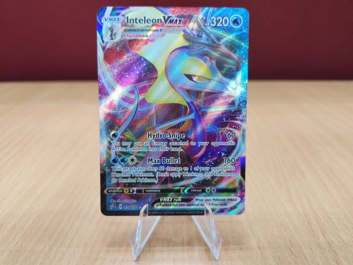 Inteleon VMax - 50/192 - Ultra Rare Sword and Shield - Pokemon Card Singles  Family Game Pokemon Card - Lazada | Lazada PH