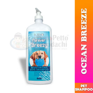 Kibo Clean Furever Breezy Moisturizing Pet Shampoo Ocean Breeze 1000ml long lasting scent pet odor remover cat dog