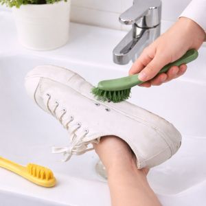 655 - Sikat Sepatu Premium 2 in 1 Dengan Pengikis - Shoe Brush with Scrapper