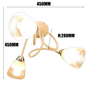 BFM LED Ceiling lights modern design living room bedroom spider pendant lamp irregular hanging rod Nordic chandelier