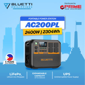 BLUETTI Premium AC200PL 2400W 2304Wh| Powerful Home Backup & Emergency Power Station | LiFePO4 Battery | 5-Year Warranty | Fast Charging | Reliable Power for Home Camping Travel Outdoor Adventures & Blackouts | Solar Power Anytime Anywhere