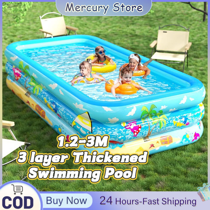 Layers Thicken Inflatable Swimming Pool portable Outdoor large