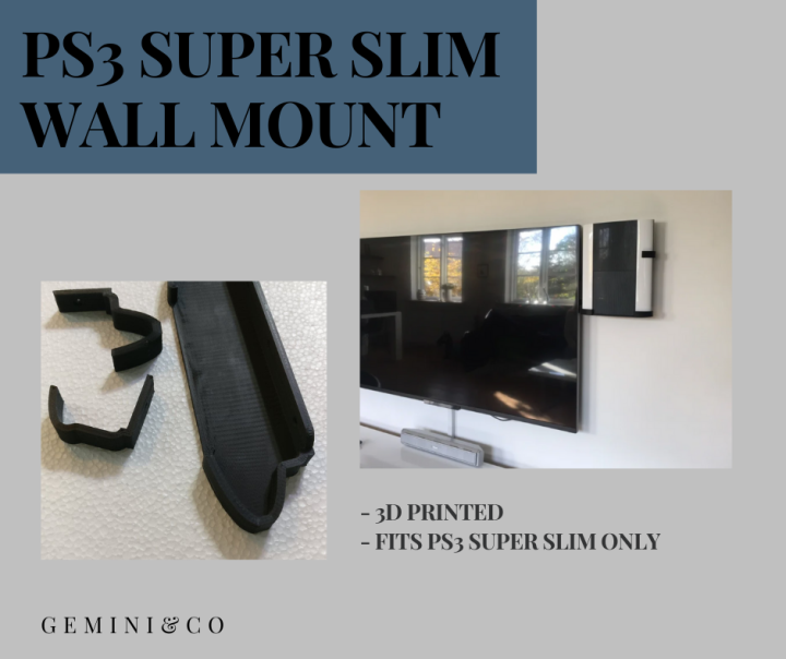 Ps3 wall online mount