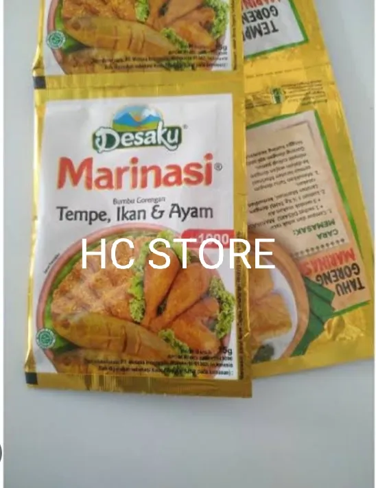 DESAKU MARINASI TEMPE IKAN DAN AYAM 15 G 1 SACHET / BUMBU MASAK