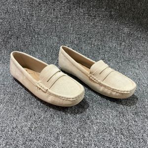 Cardinal Sepatu Wanita Selop Kasual WCPCM01747F 03K VERINA-2 Coklat Muda Semi Bludru