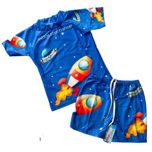 Bộ Quần Áo Bơi Dành Cho Bé Trai Loại Rời Chất Liệu Vải Polyester Co Giãn Tốt Nhiều Mẫu Mã Đẹp