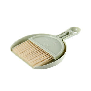 [SG SELLER]Mini Desktop Broom Dustpan Set Small Broom Dustpan Two-Piece Set Clean Table Top Sheets Household