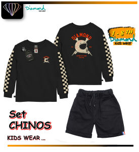 TakahikoKids Setelan Baju Kaos Distro Setelan Anak Usia 1- 8 tahun Bahan Katun Combet30s